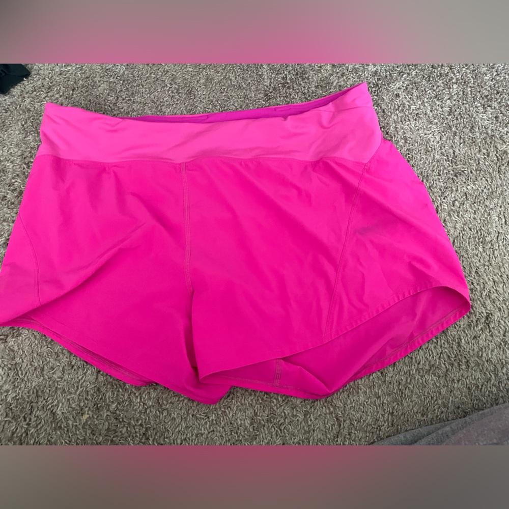 Lululemon Hot Pink Shorts